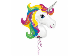 Ballon aluminium licorne