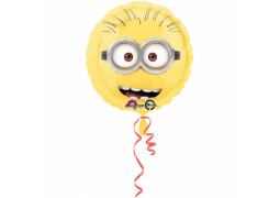 Ballon aluminium rond minion