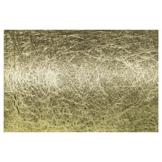 Chemin de table romance fibre or 30cm x 10m - décoration table