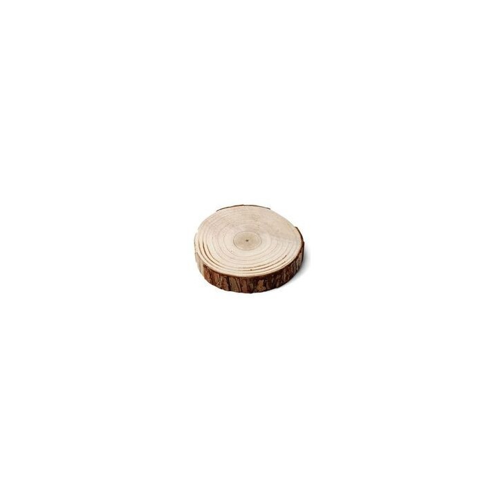 Rondin de bois 25x2,5cm - Article de fête
