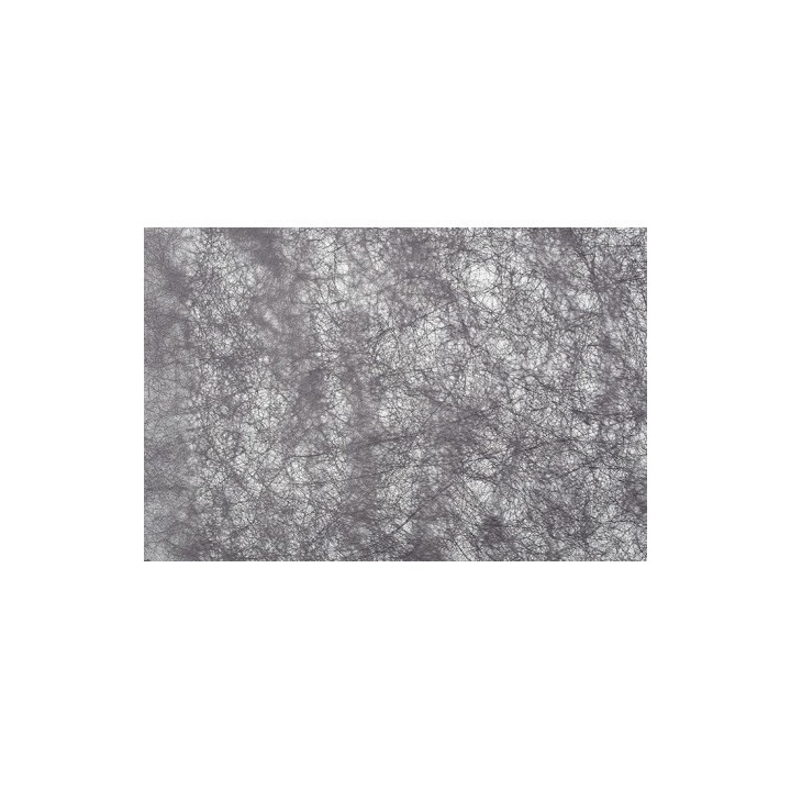 Chemin de table romance fibre noir - Décoration de table
