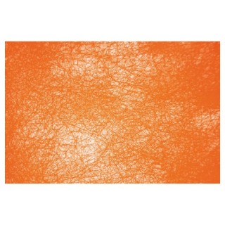 Chemin de table romance fibre orange 30cmx10m - décoration table