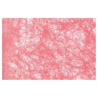 Chemin de table fibre rouge 30cm x 10m - Décoration de table