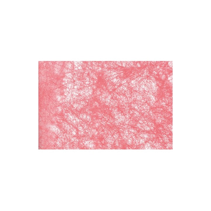 Chemin de table fibre rouge 30cm x 10m - Décoration de table