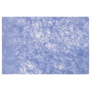 Chemin de table romance bleu