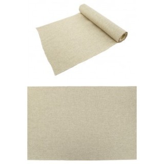 Chemin de table burlap métal or  - Article de fête