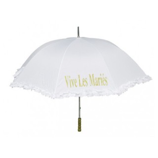 Ombrelle "vive les mariés" - Décoration de mariage