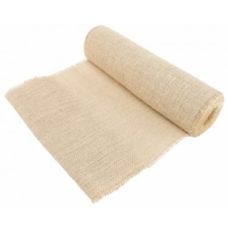 Chemin de table jute naturelle  - Décoration de table