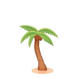 Palmier bois 15cm - Tropical party