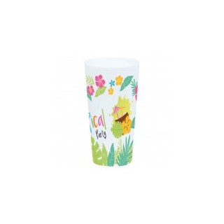 Gobelet plastique tropical party - Tropical party