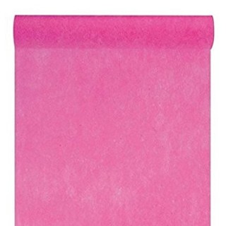 Chemin de table intissé économique fuchsia