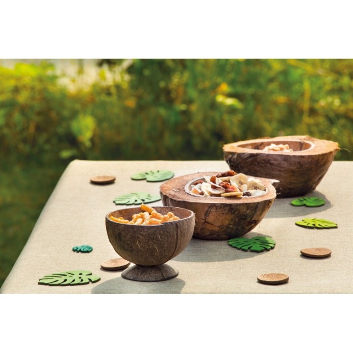 Coupe noix de coco 10cm  - Tropical party