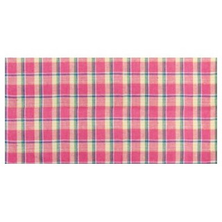 Nappe en lin madras 140x240cm  - Tropical party