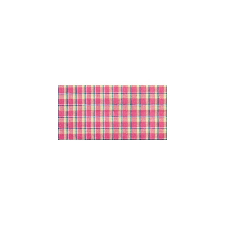 Nappe en lin madras 140x240cm  - Tropical party