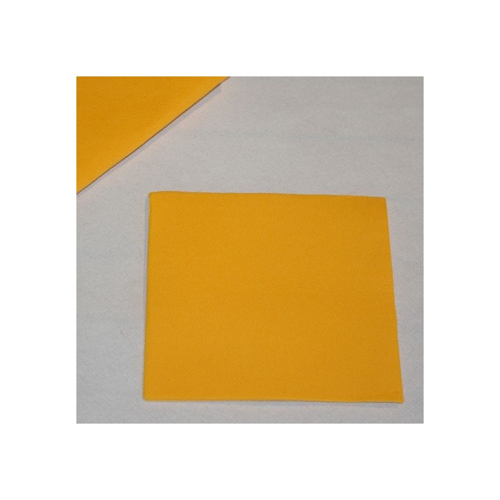 Serviettes papier jaunes (passion yellow)
