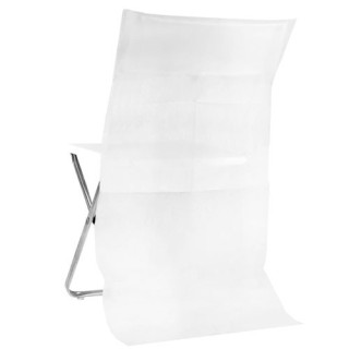 Housse de chaise blanche