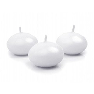 Bougies flottantes blanches