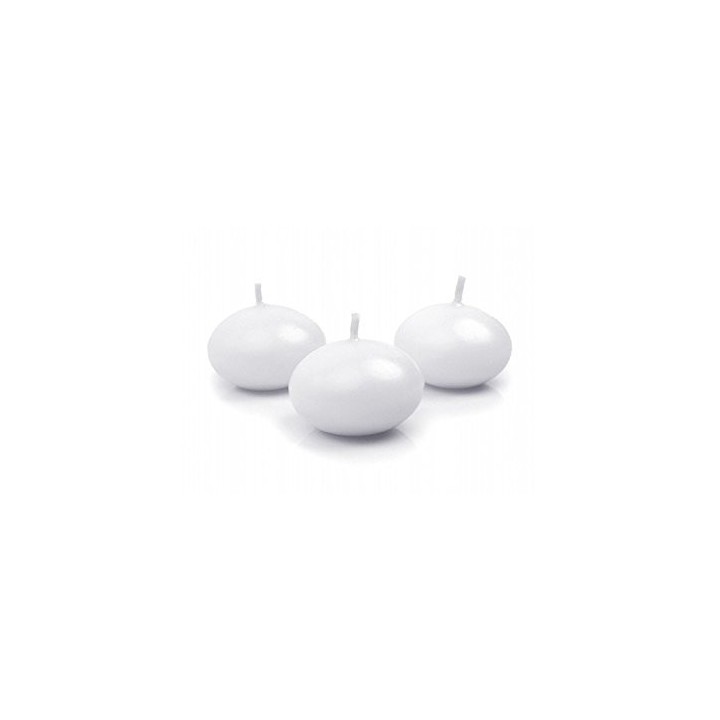 Bougies flottantes blanches