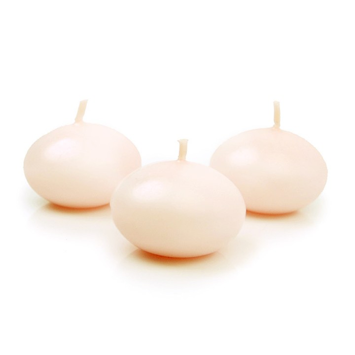 Bougies flottantes vanilles