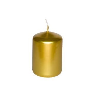Bougies fumeurs métallisées or