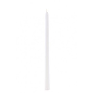 Bougie flambeau blanche