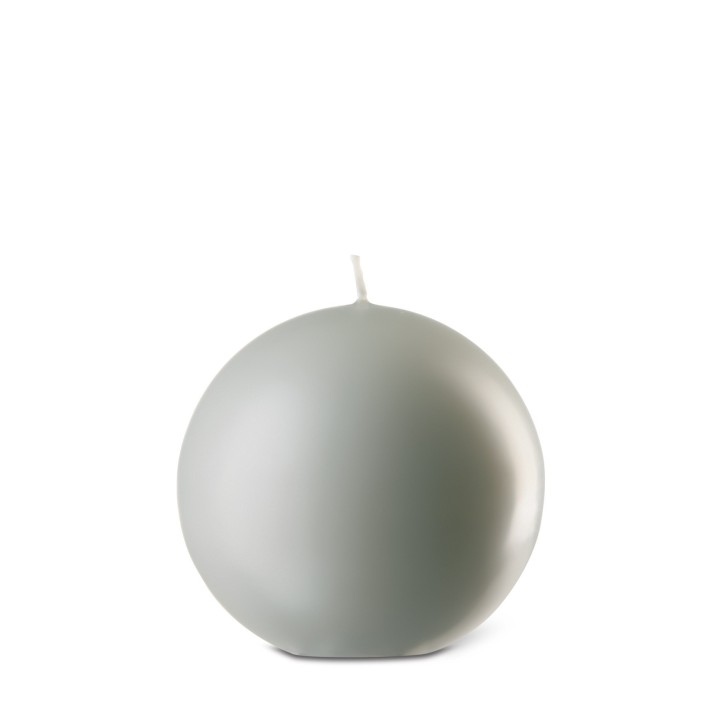 Bougie ronde grise