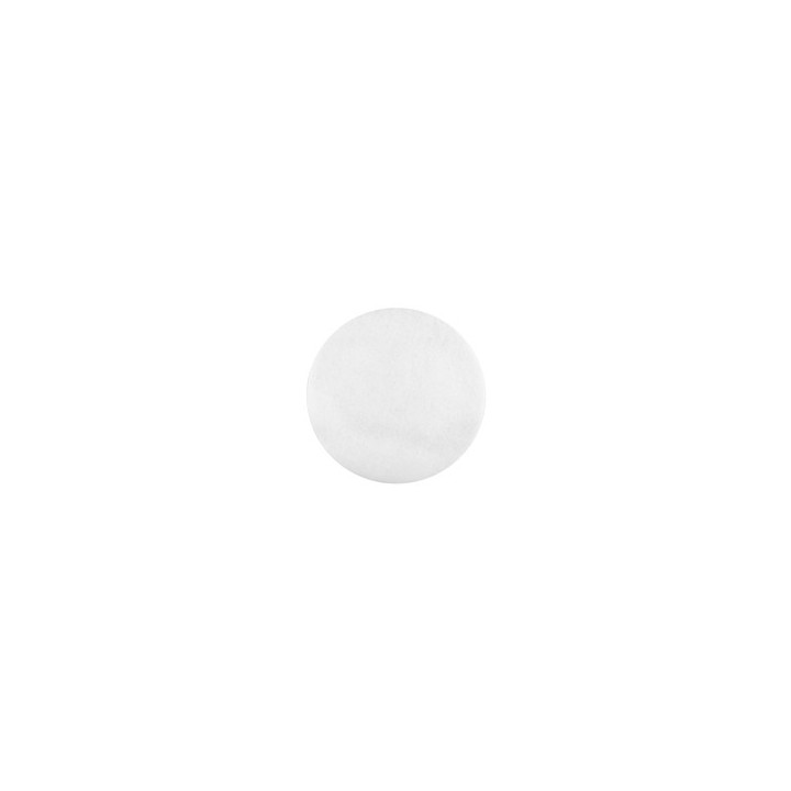 50 sets de table rond blanc - Set de table intissé
