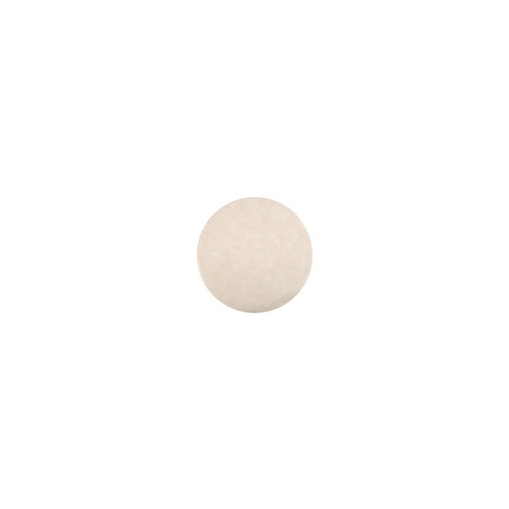 50 sets de table rond ivoire - Set de table intissé