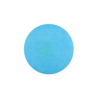 50 sets de table rond turquoise - Set de table intissé