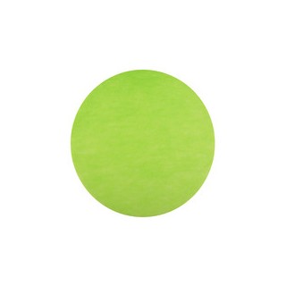 50 sets de table rond vert - Set de table intissé