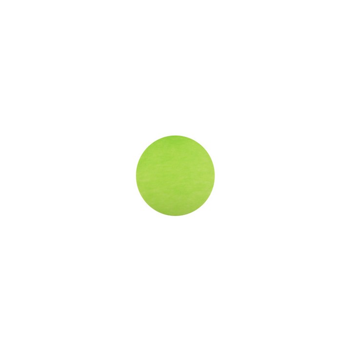 50 sets de table rond vert - Set de table intissé