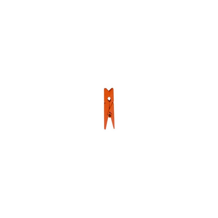 Pince à linge orange