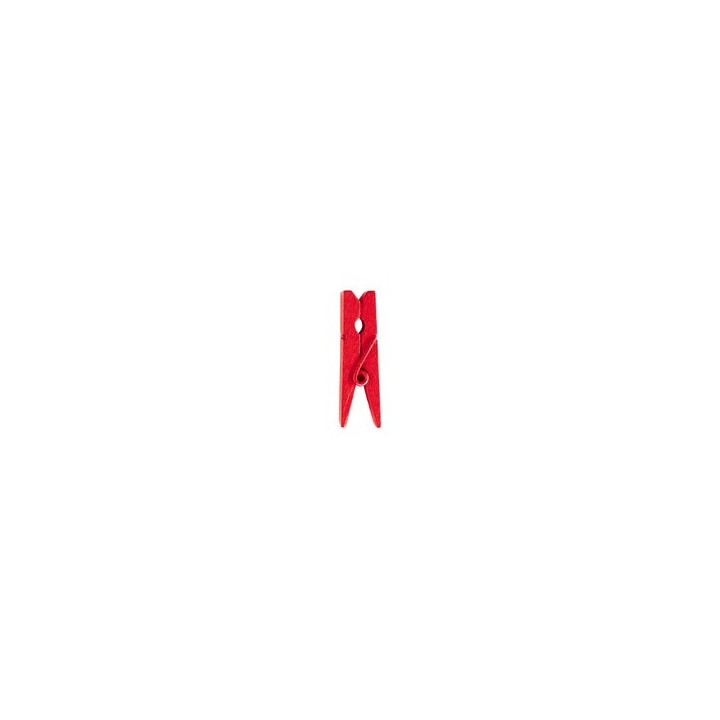Pince à linge rouge