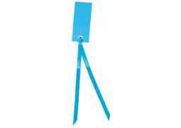 Marque place ruban turquoise