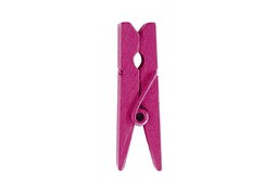 Pince à linge fuchsia