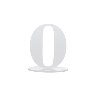 Marque-table chiffre bois 16 cm - Décoration de table