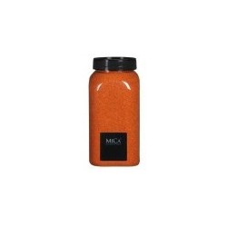 Sable Décoratif Fin Orange - Sac De 2 Kg - Pour Travaux Manuels, Centres De Table, Mariages, Décoration D'intérieur