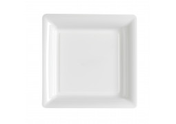 Assiette carrée petit modèle 16.50 cm blanche