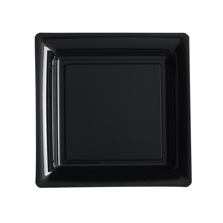 Assiette carrée grand modèle 30.50 cm noire