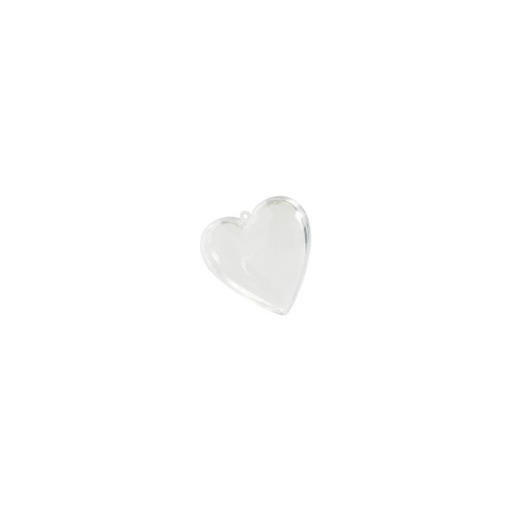 Coeur en plexi - Contenants dragées - Décoration de table