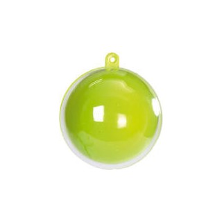 Boule plexi 5cm vert - Contenants dragées - Décoration de table