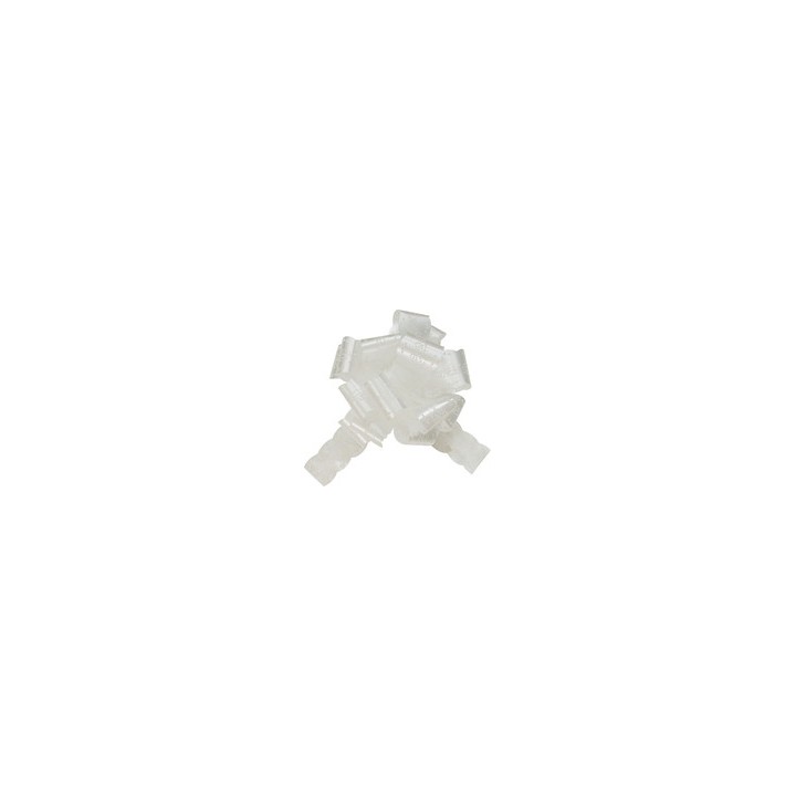 Noeud dentelle automatique blanc