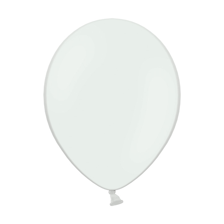 Ballon uni 27 cm standard blanc x50