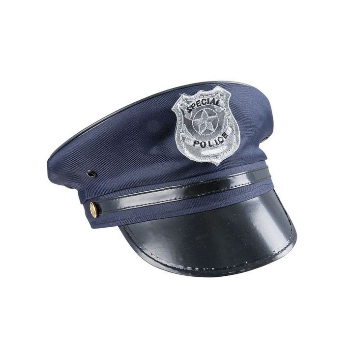Casquette policier - Déguisements et accessoires - Esprit de fête