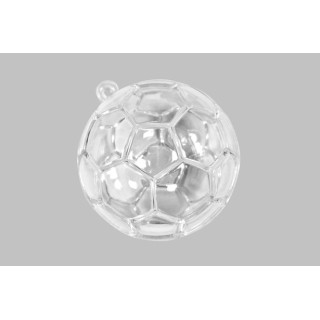 Ballons de foot plexi - Contenants à dragées - Articles de fête