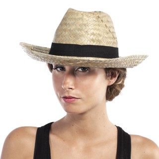 Chapeau cow boy paille