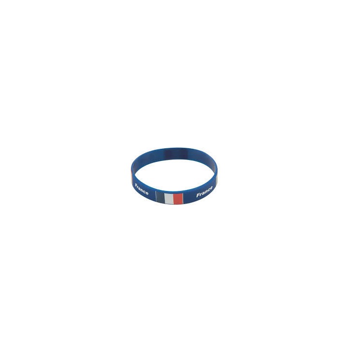 Bracelet souple bleu/blanc/rouge