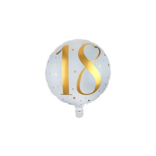 Ballon aluminium 18 ans - articles de fête
