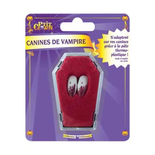 Canines vampire avec sang - Maquillage - Halloween