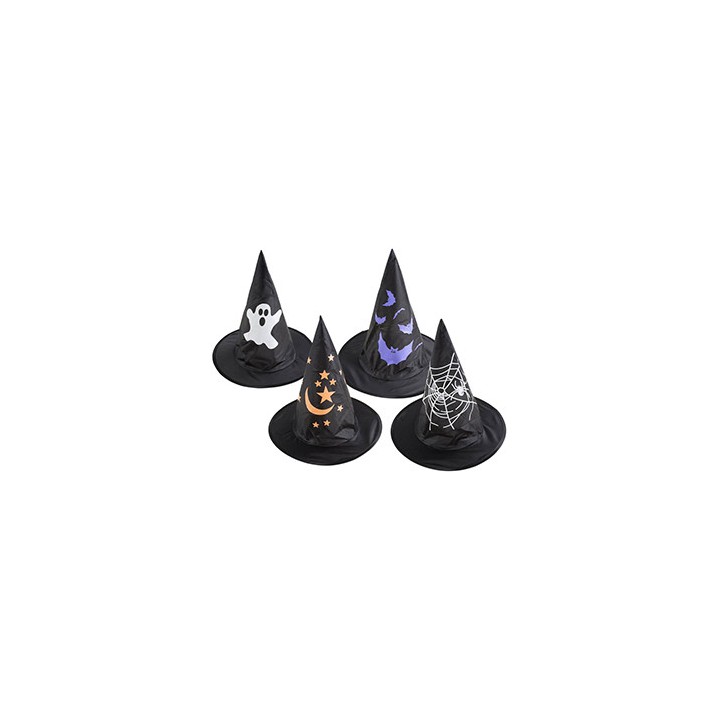 Chapeau enfant sorcière tissu